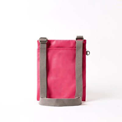 Roka Chelsea B Crossbody in Granita Red Nylon - Medium at Bibelot Leek