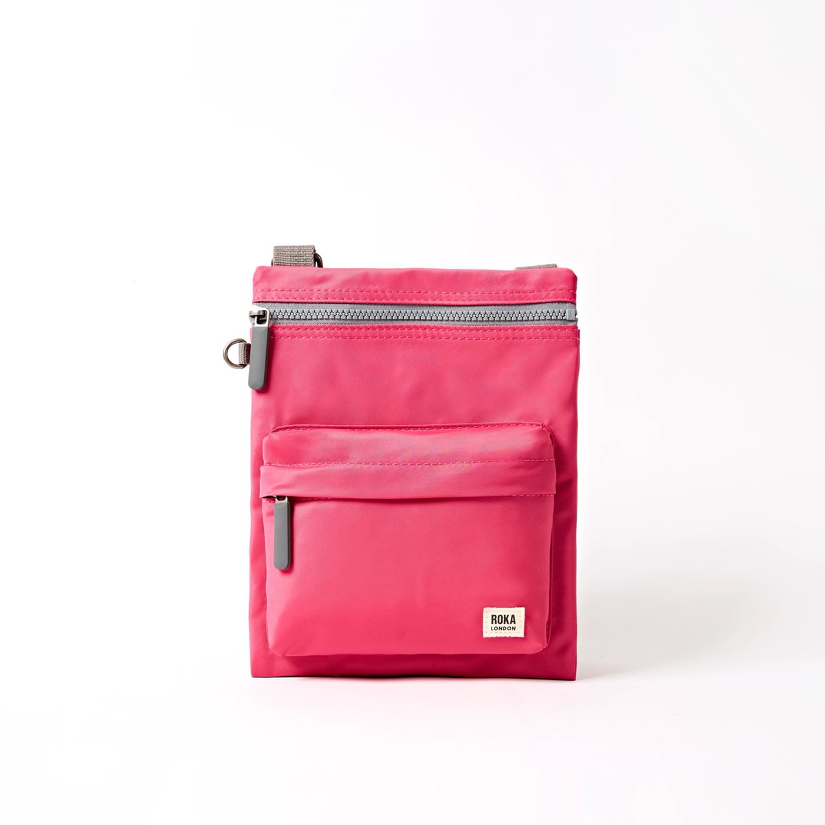 Roka Chelsea B Crossbody in Granita Red Nylon - Medium at Bibelot Leek