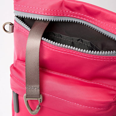 Roka Chelsea B Crossbody in Granita Red Nylon - Medium at Bibelot Leek