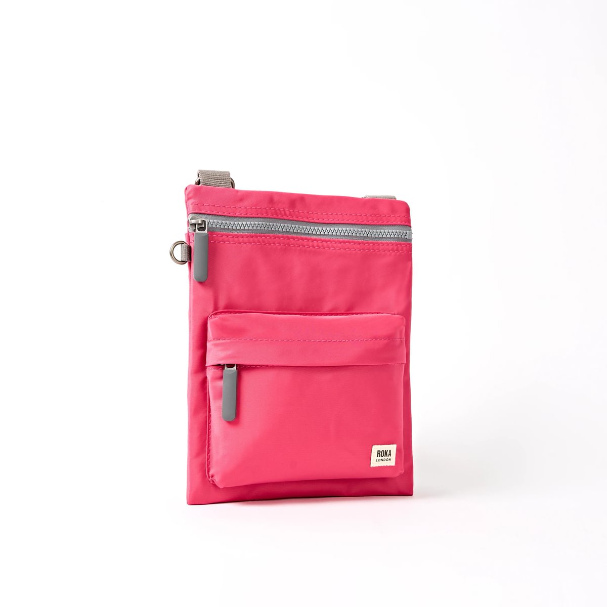 Roka Chelsea B Crossbody in Granita Red Nylon - Medium at Bibelot Leek