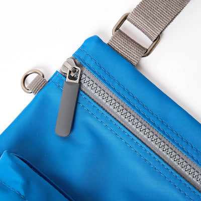 Roka Chelsea B Crossbody in Malibu Blue Nylon - Medium at Bibelot Leek