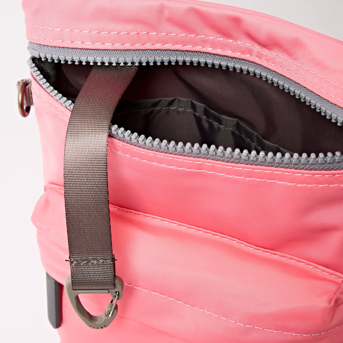 Roka Chelsea B Crossbody in Pink Lemonade Nylon - Medium at Bibelot Leek