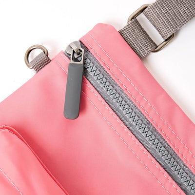 Roka Chelsea B Crossbody in Pink Lemonade Nylon - Medium at Bibelot Leek