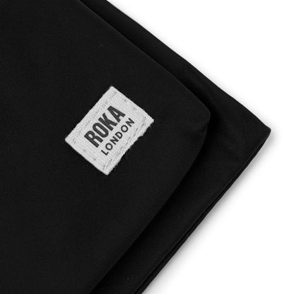 Roka Chelsea B Black Recycled Nylon Bibelot Leek Staffordshire UK