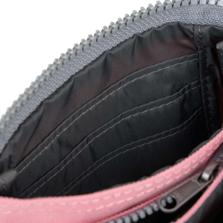 Roka Small Carnaby Recycled Canvas Wallet: Rose