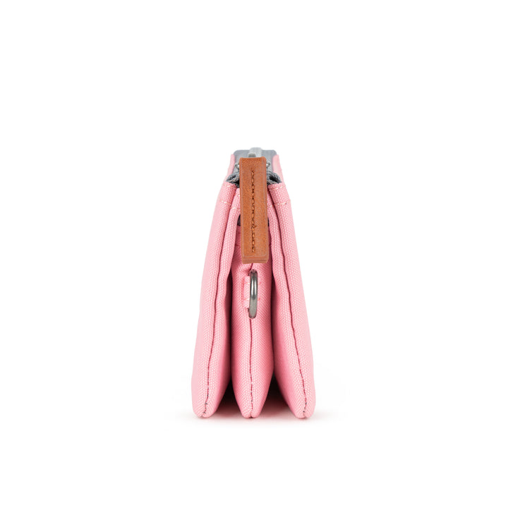 Roka Small Carnaby Recycled Canvas Wallet: Rose