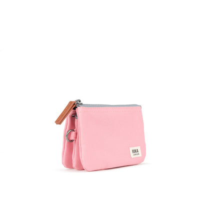 Roka Small Carnaby Recycled Canvas Wallet: Rose
