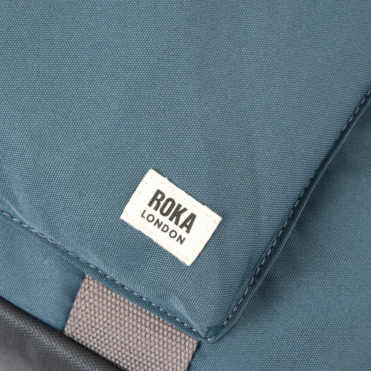 Roka Gatwick Carry-On Duffel Bag in Airforce Canvas - Medium at Bibelot Leek