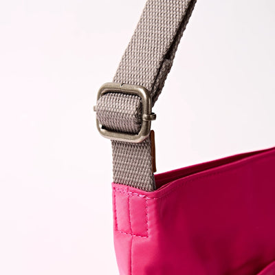 Kennington Crossbody in Granita Red Nylon - Medium at Bibelot Leek