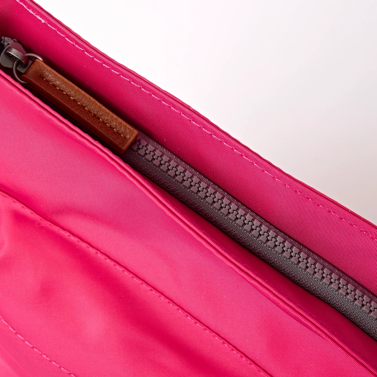 Kennington Crossbody in Granita Red Nylon - Medium at Bibelot Leek