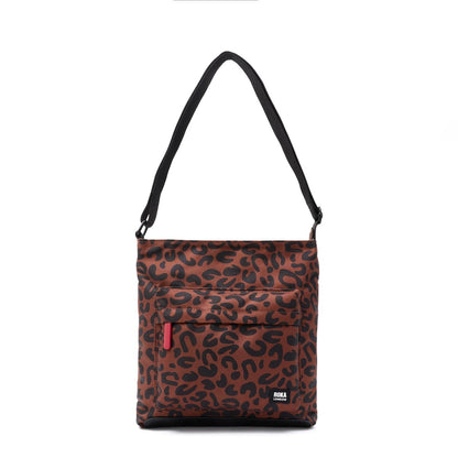 Roka Kennington B Recycled Canvas: Scarlet Leopard Print