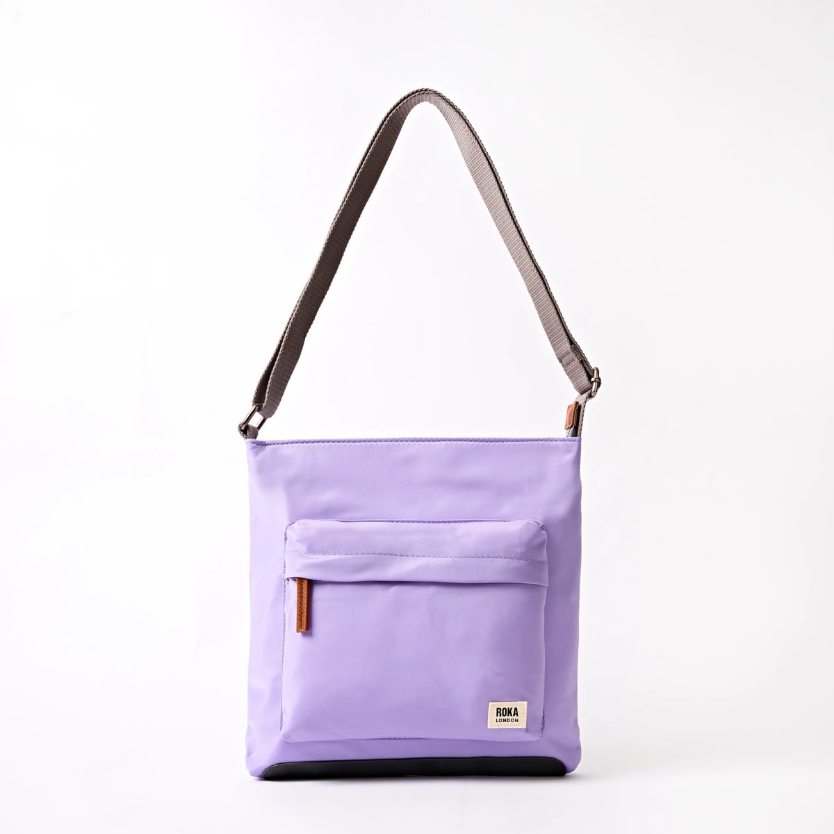 Roka Kennington Crossbody in Thistle Bloom Nylon - Medium at Bibelot Leek