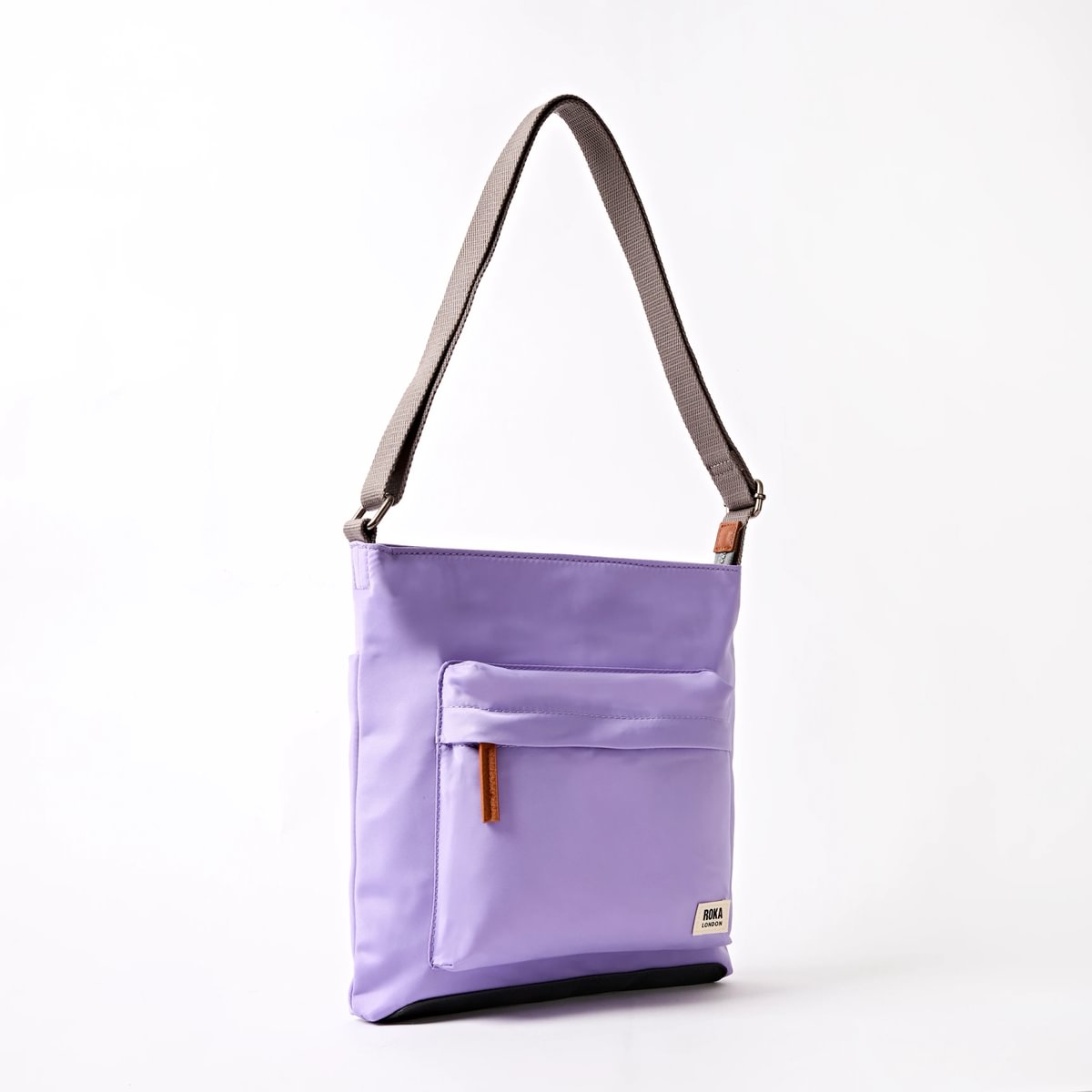 Roka Kennington Crossbody in Thistle Bloom Nylon - Medium at Bibelot Leek
