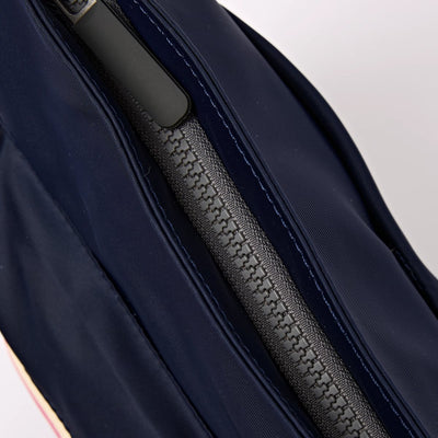 Roka Kennington Crossbody in Midnight Stripe Nylon - Medium at Bibelot Leek 