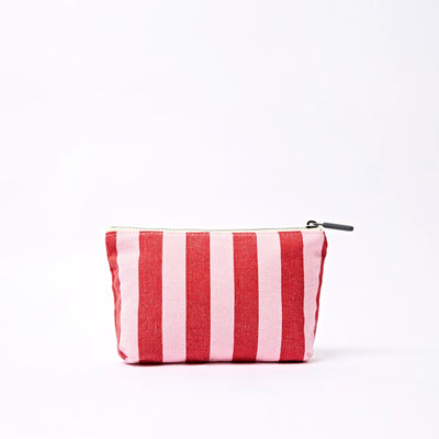 Roka Maida Vale Small Pouch in Strawberry Stripe at Bibelot Leek