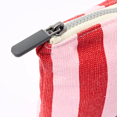 Roka Maida Vale Small Pouch in Strawberry Stripe at Bibelot Leek