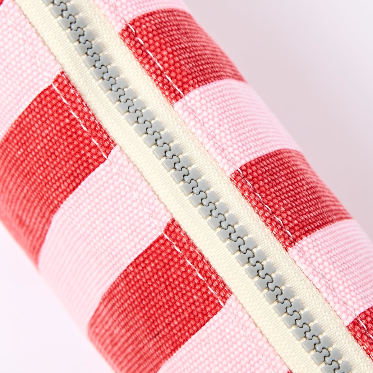 Roka Maida Vale Small Pouch in Strawberry Stripe at Bibelot Leek