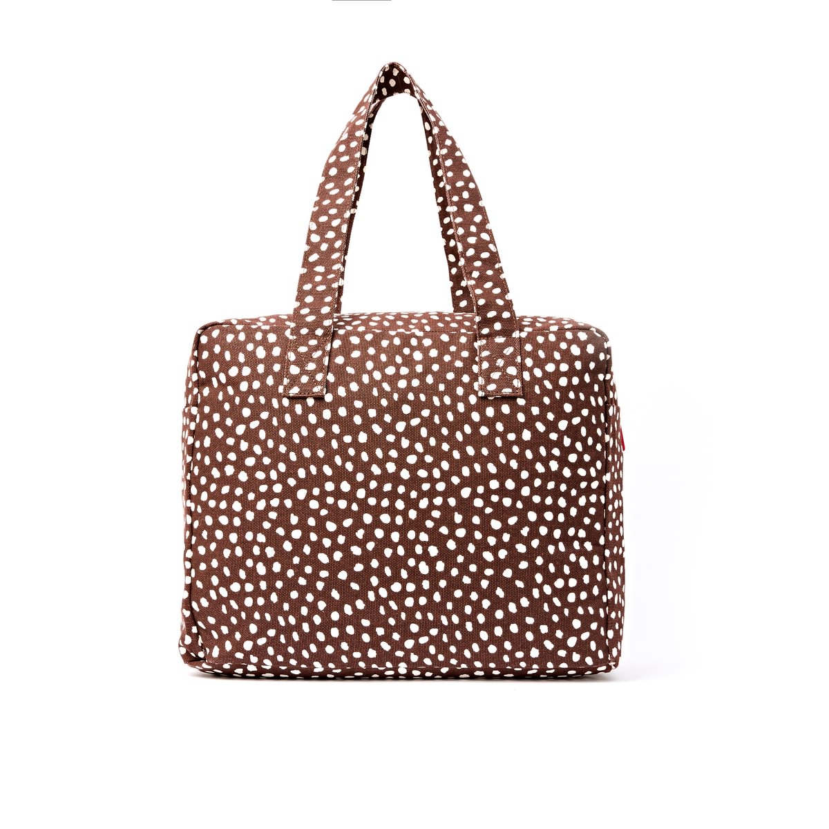 Roka Sloane Shoulder Bag in Brown Spot at Bibelot Leek UK Stockist
