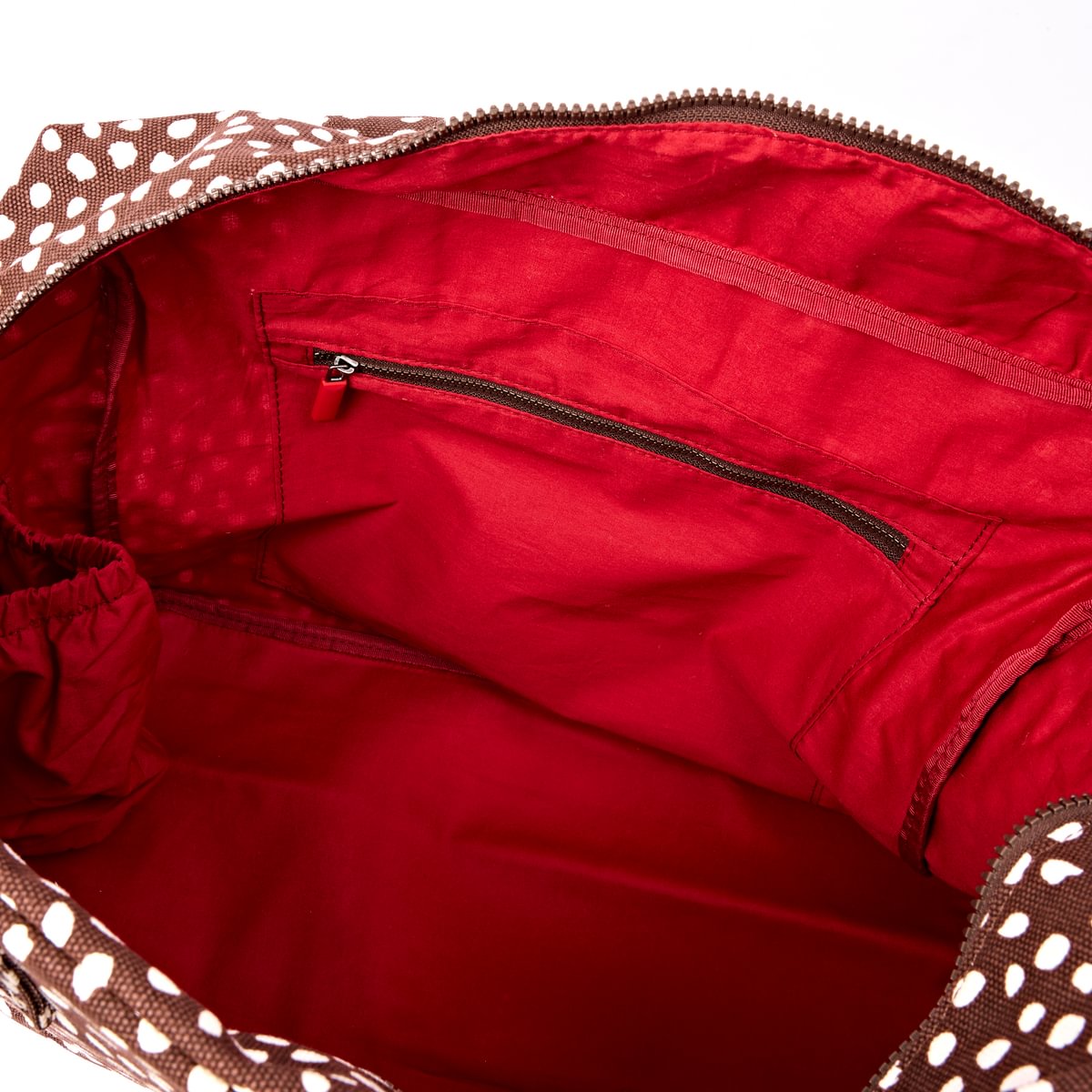 Roka Sloane Shoulder Bag in Brown Spot at Bibelot Leek UK Stockist