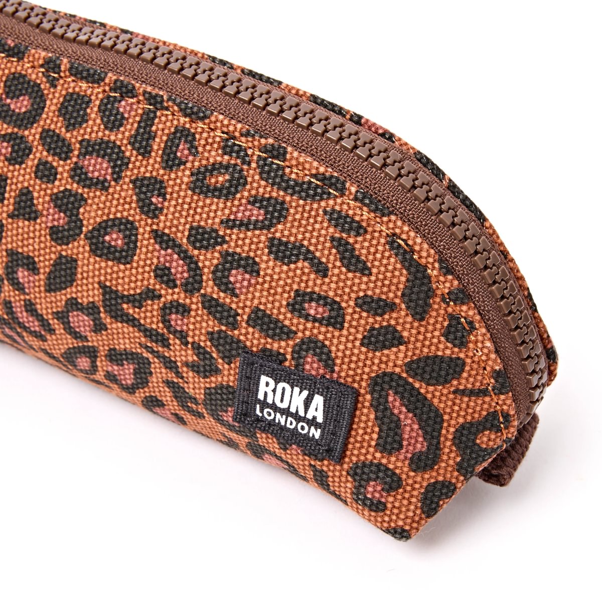 ROKA Tate Pouch in Leopard Mini at Bibelot Leek UK Stockist