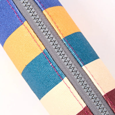 ROKA Tate Pouch in Wide Multi Stripe at Bibelot Leek UK Stockist