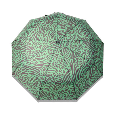 Roka Waterloo Umbrella Sustainable: Mixed Animal Artichoke at Bibelot Leek UK Stockist