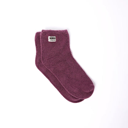 Roka Watford Crop Cosy Socks for Women Bibelot Leek Staffordshire UK