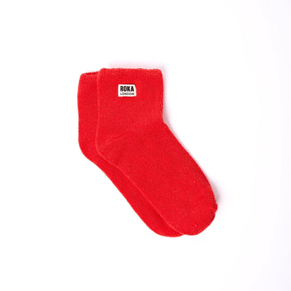 Roka Watford Crop Cosy Socks for Women Bibelot Leek Staffordshire UK