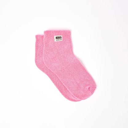 Roka Watford Crop Socks for Women: 12 Colours