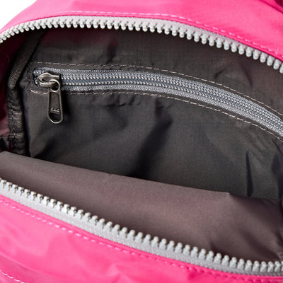 Roka Willesden Sling in Granita Red Nylon - Large Bibelot Leek