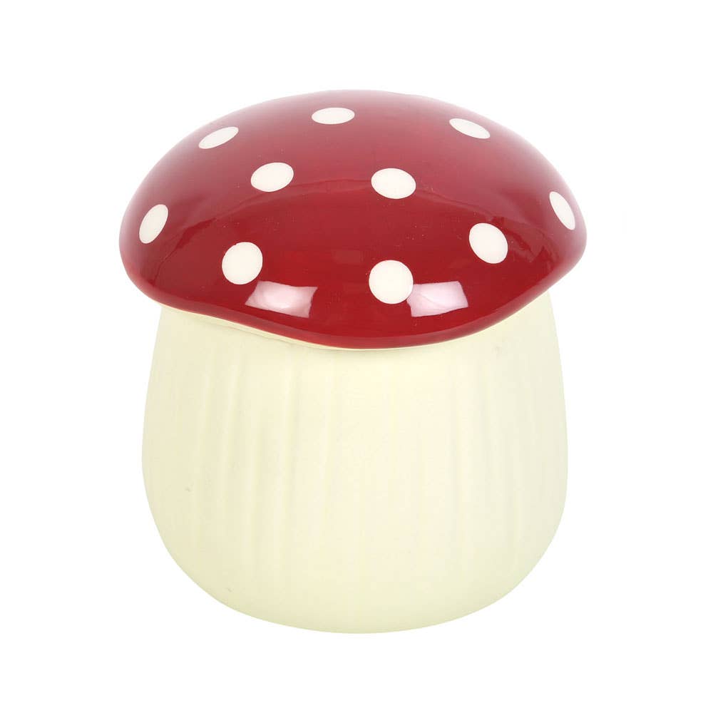Red Mushroom Shaped Oil Burner