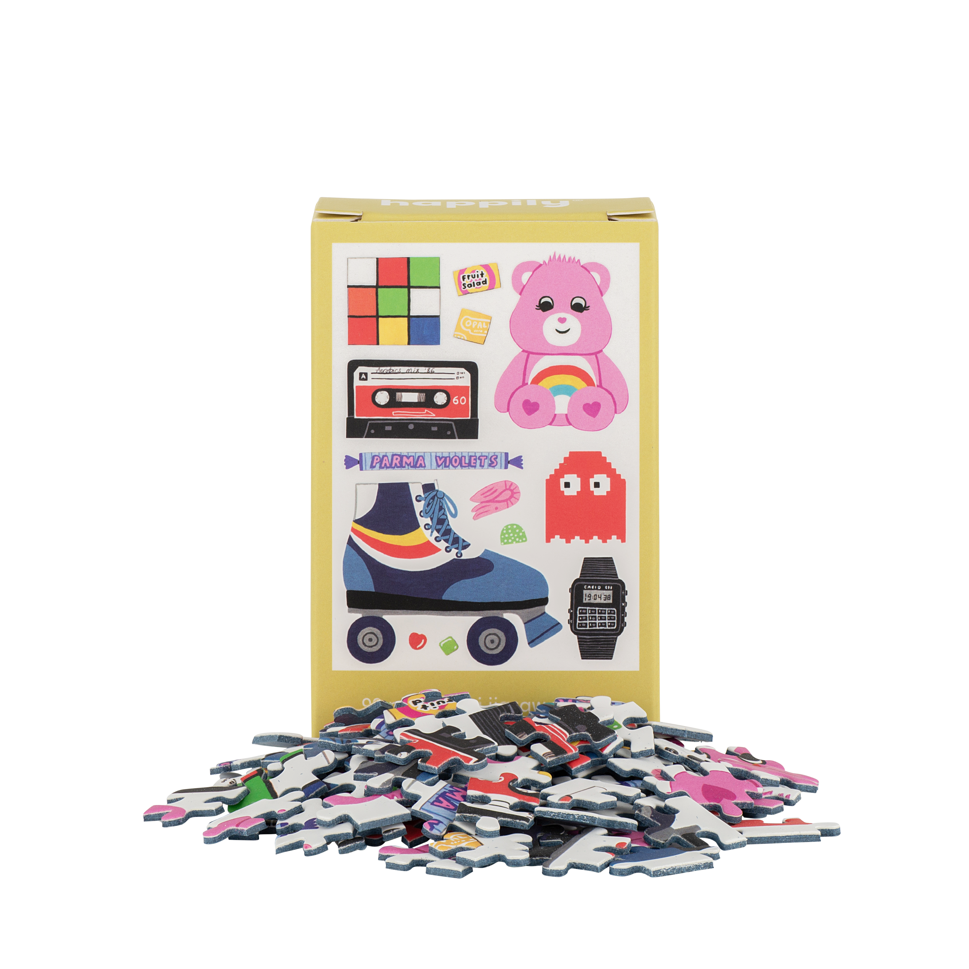 Retro 80's - 99 Piece Mini Jigsaw Puzzle Happily Puzzles