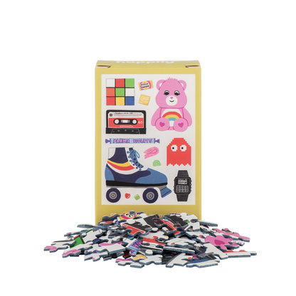 Retro 80's - 99 Piece Mini Jigsaw Puzzle Happily Puzzles