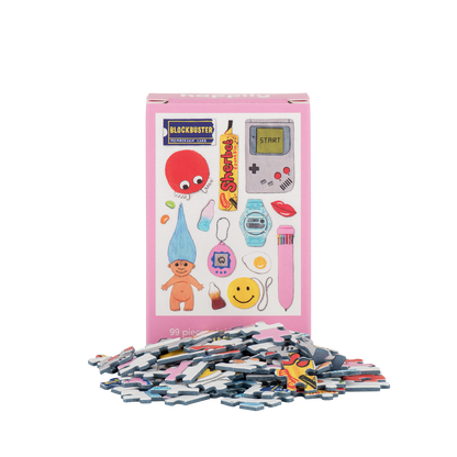 Retro 90's - 99 Piece Mini Jigsaw Puzzle Happily Puzzles