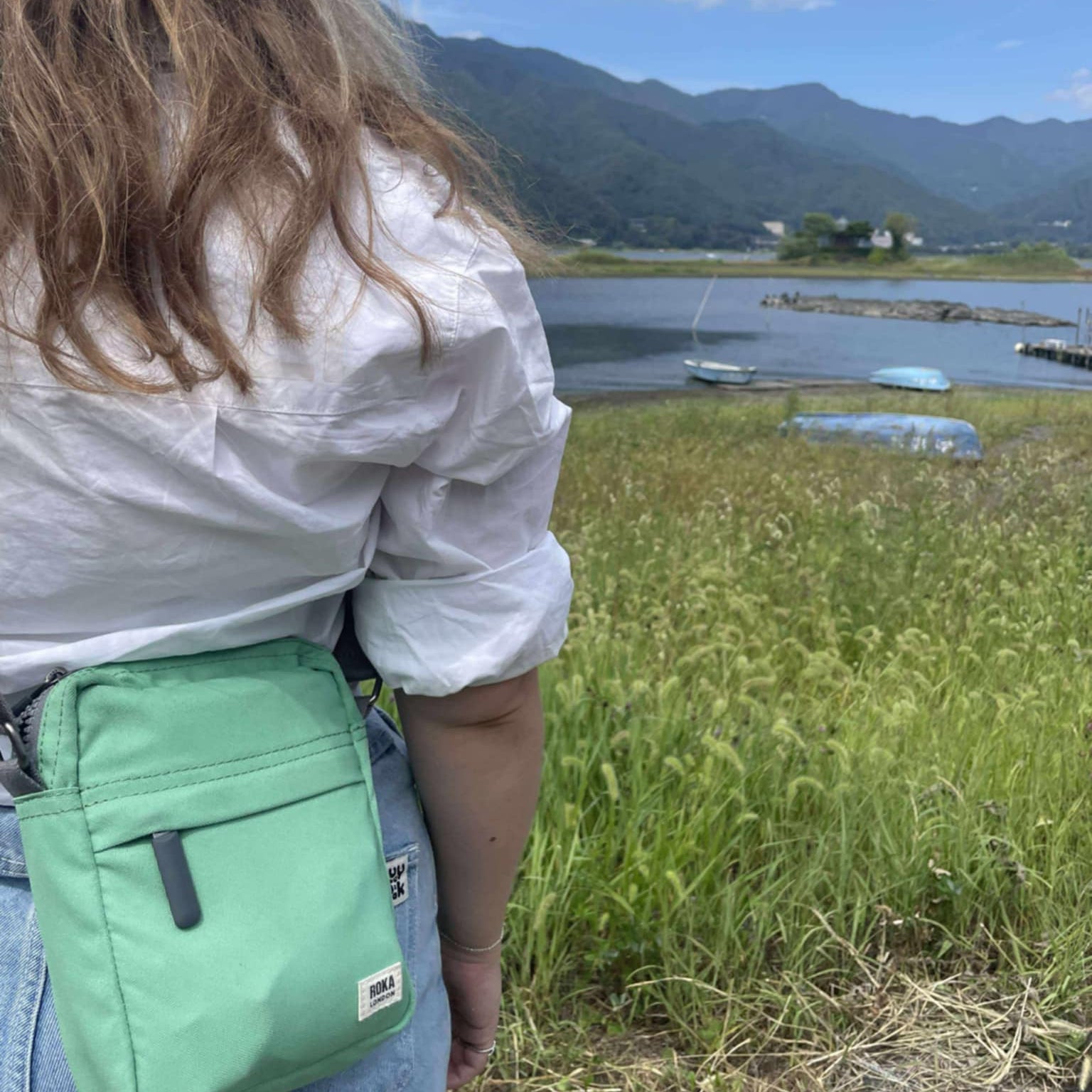 Roka london bond cross body bag