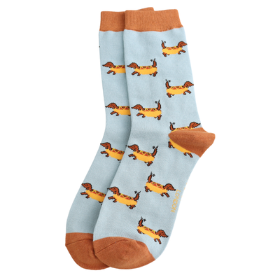 Miss Sparrow Hot Dogs Socks Duck Egg at Bibelot Leek