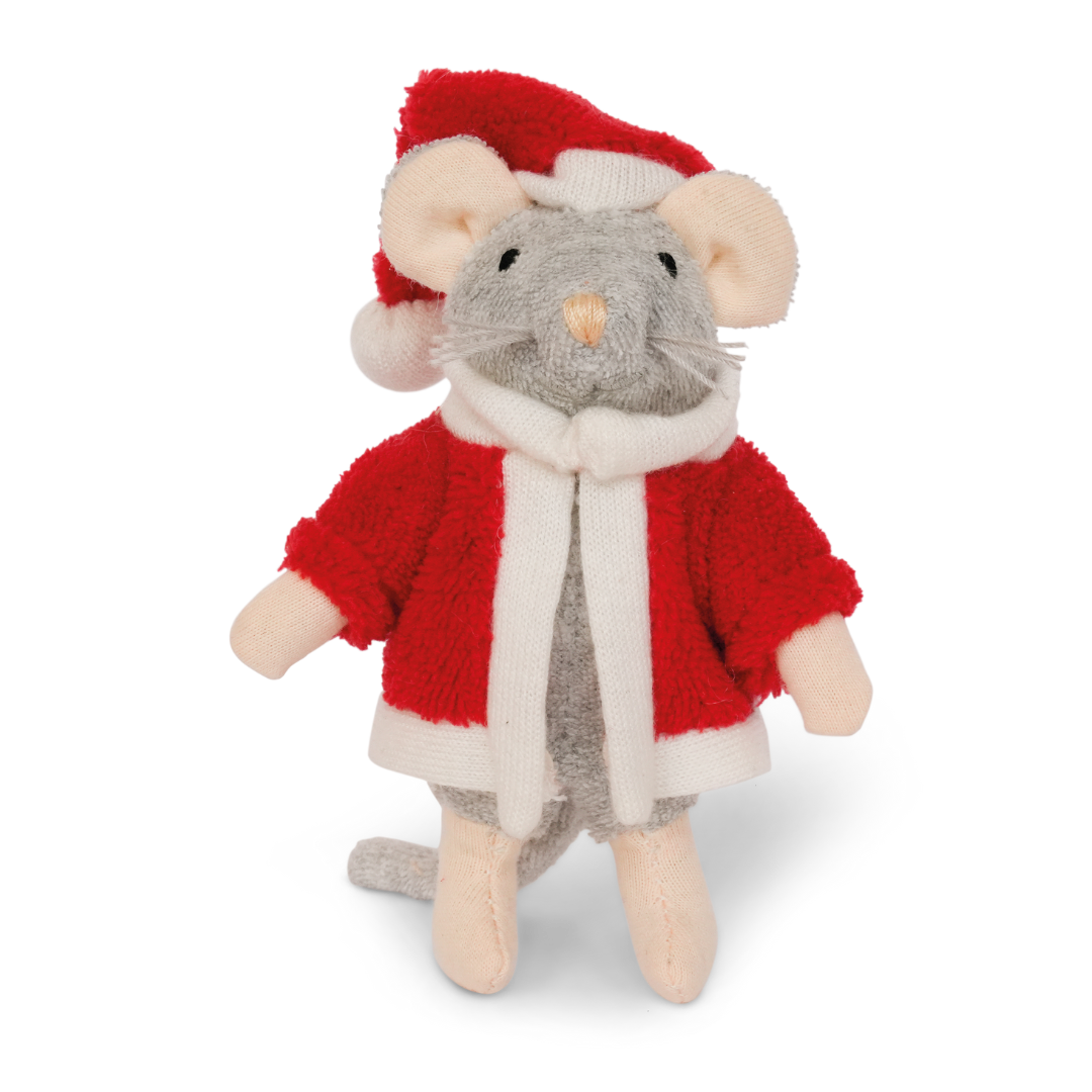 Sam & Julia Mouse Mansion Santa Mouse Doll UK Stockist