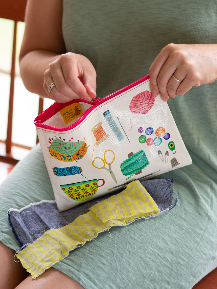 Sewing Kit Zipper Pouch