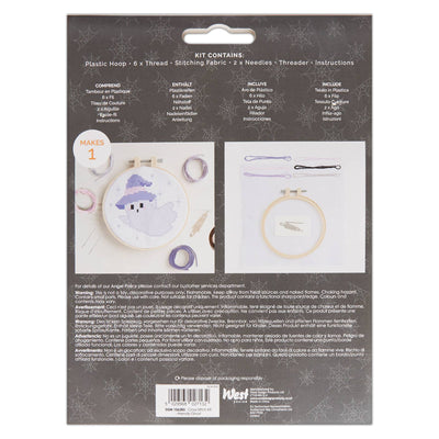 Simply Make Friendly Ghost Cross Stitch Kit at Bibelot Leek UK Stockist
