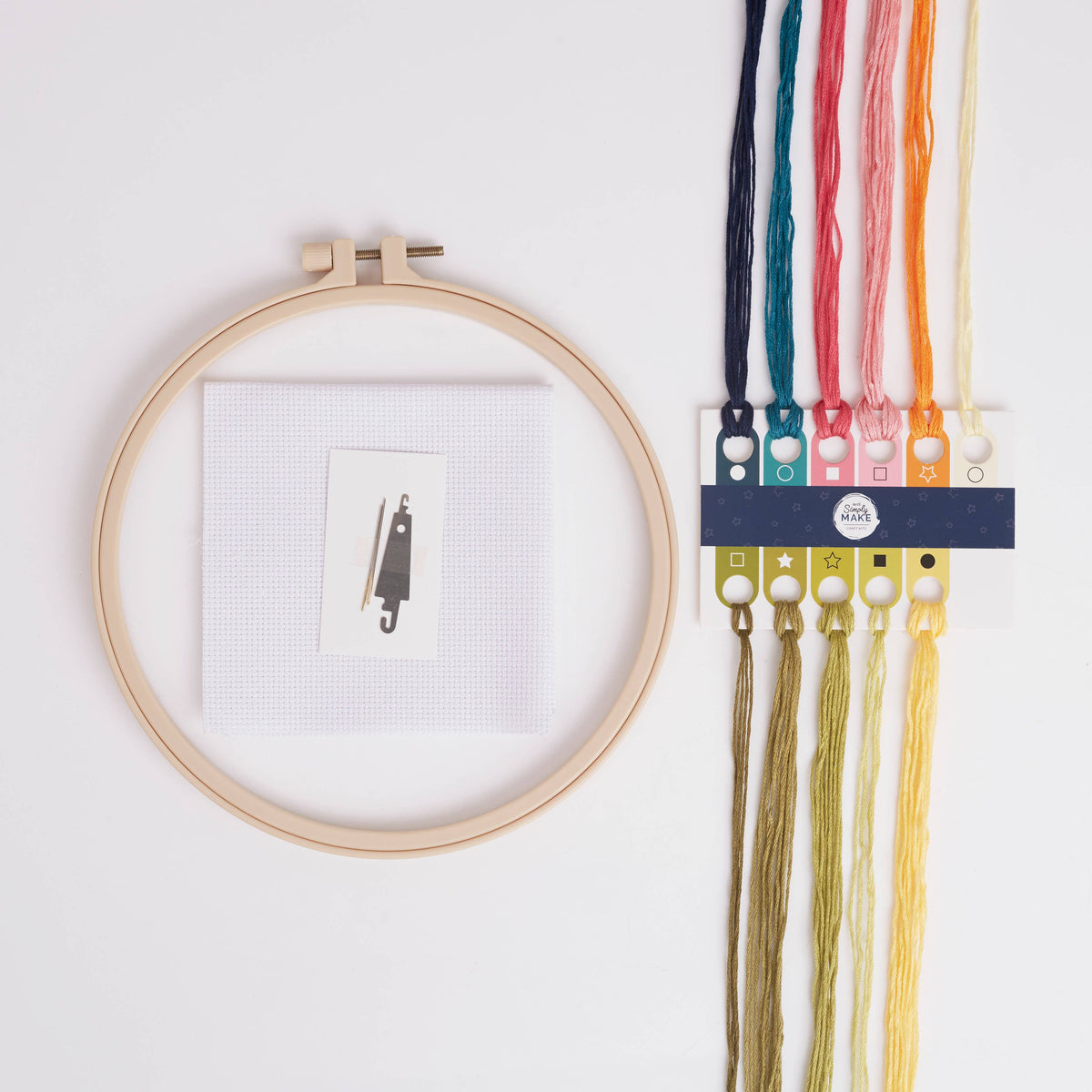 Simply Make Sardines Cross Stitch Kit  at Bibelot Leek UK Stockist