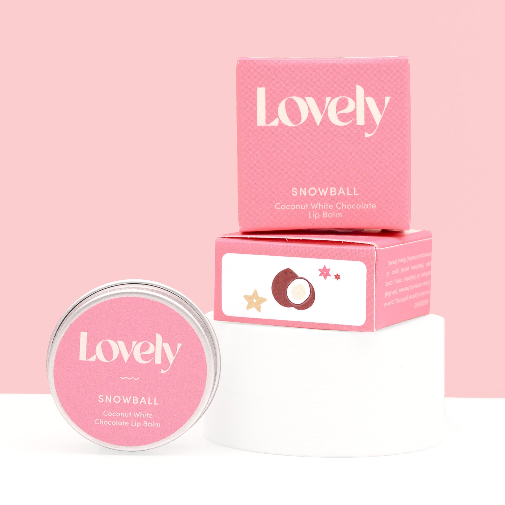Snowball – Coconut White Chocolate Lip Balm (Limited Edition)