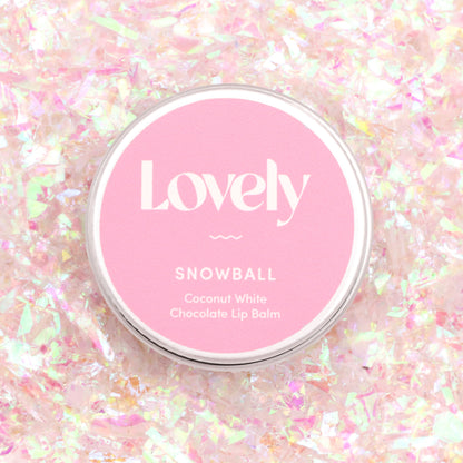 Snowball – Coconut White Chocolate Lip Balm (Limited Edition)