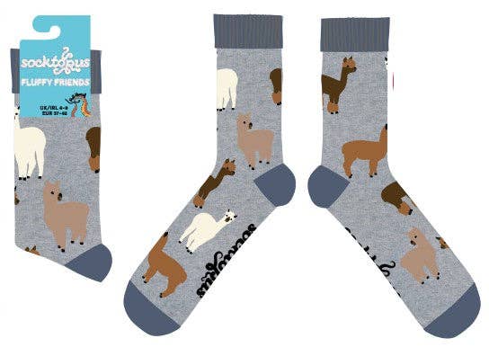 Socktopus Fluffy Alpaca Socks UK Stockist