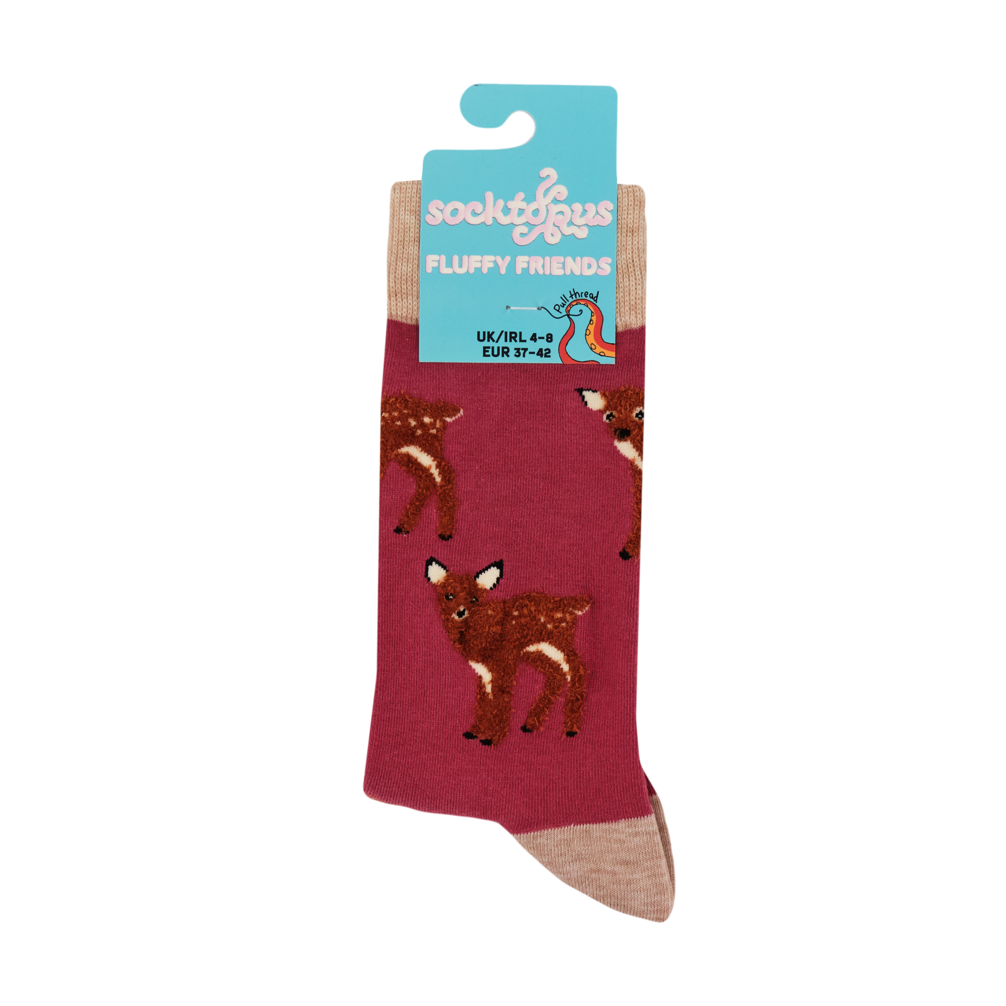 Socktopus Fluffy Bambi Socks UK Stockist
