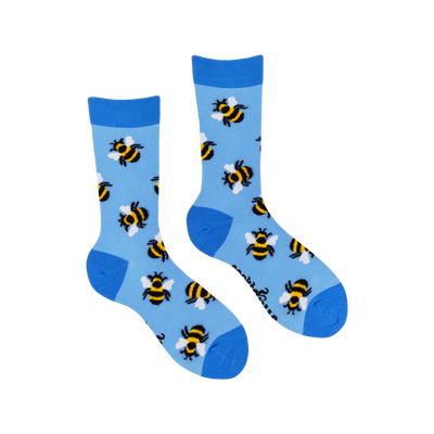 Socktopus Fluffy Bees Socks UK Stockist