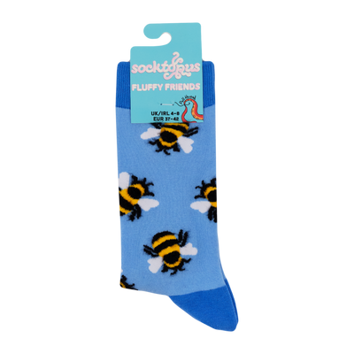 Socktopus Fluffy Bees Socks UK Stockist