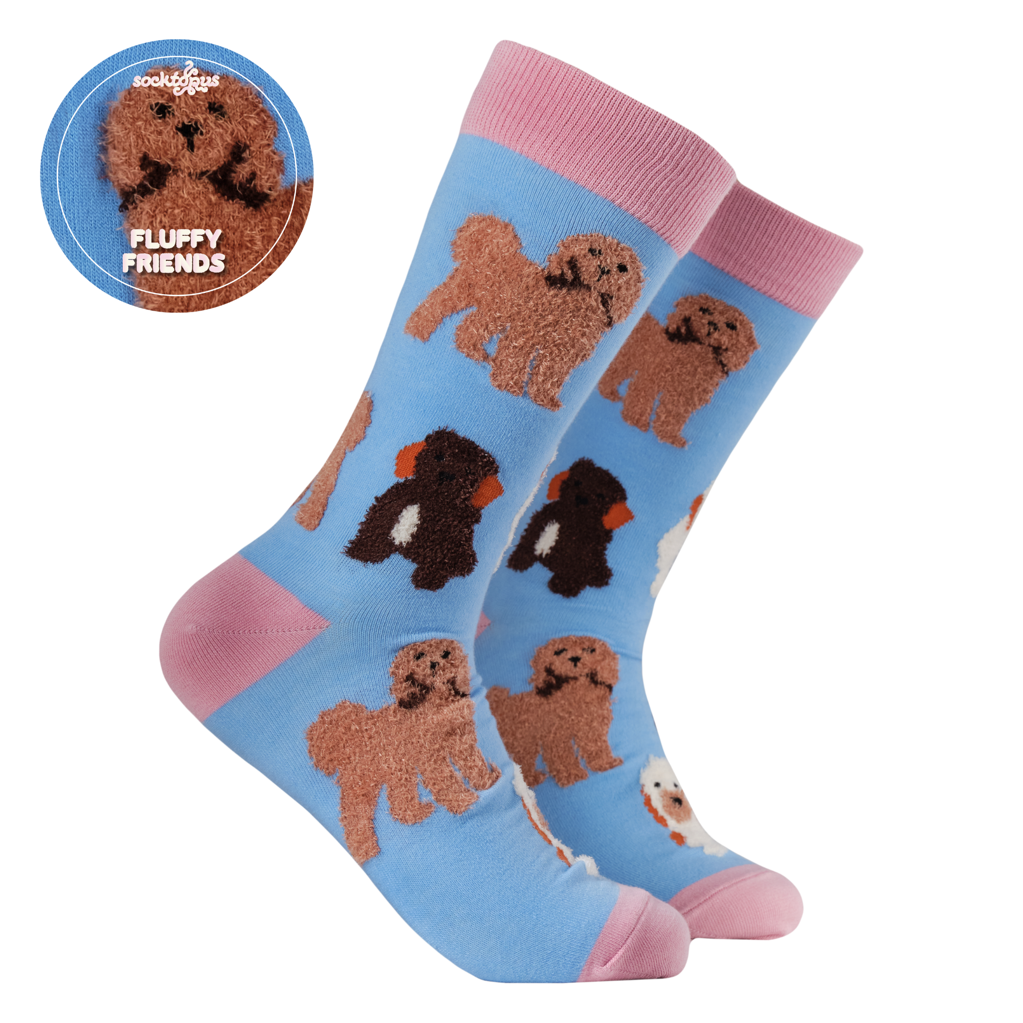 Socktopus Fluffy Cockapoo Socks UK Stockist
