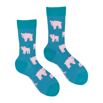 Socktopus Fluffy Piglet Socks UK Stockist