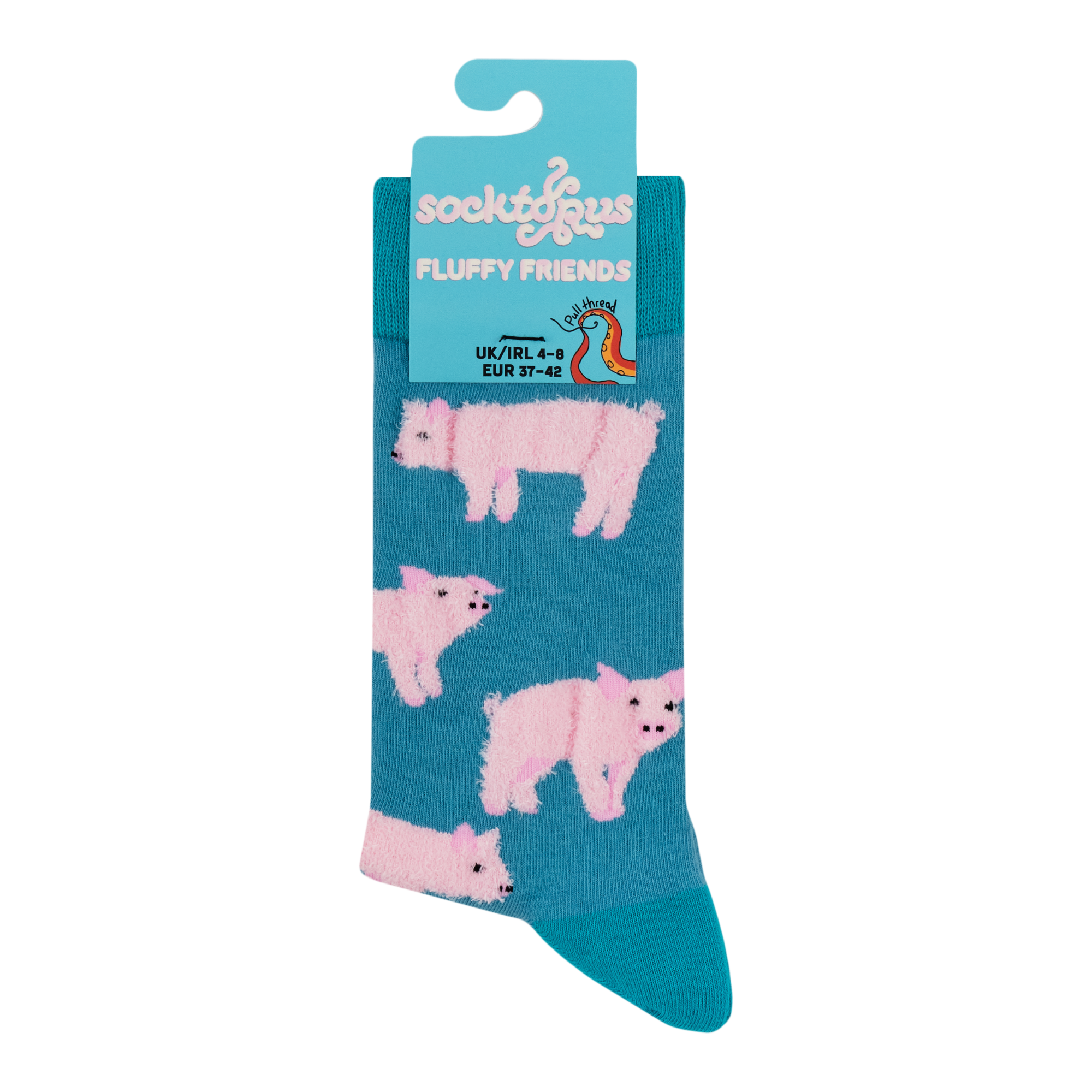 Socktopus Fluffy Piglet Socks UK Stockist
