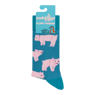 Socktopus Fluffy Piglet Socks UK Stockist